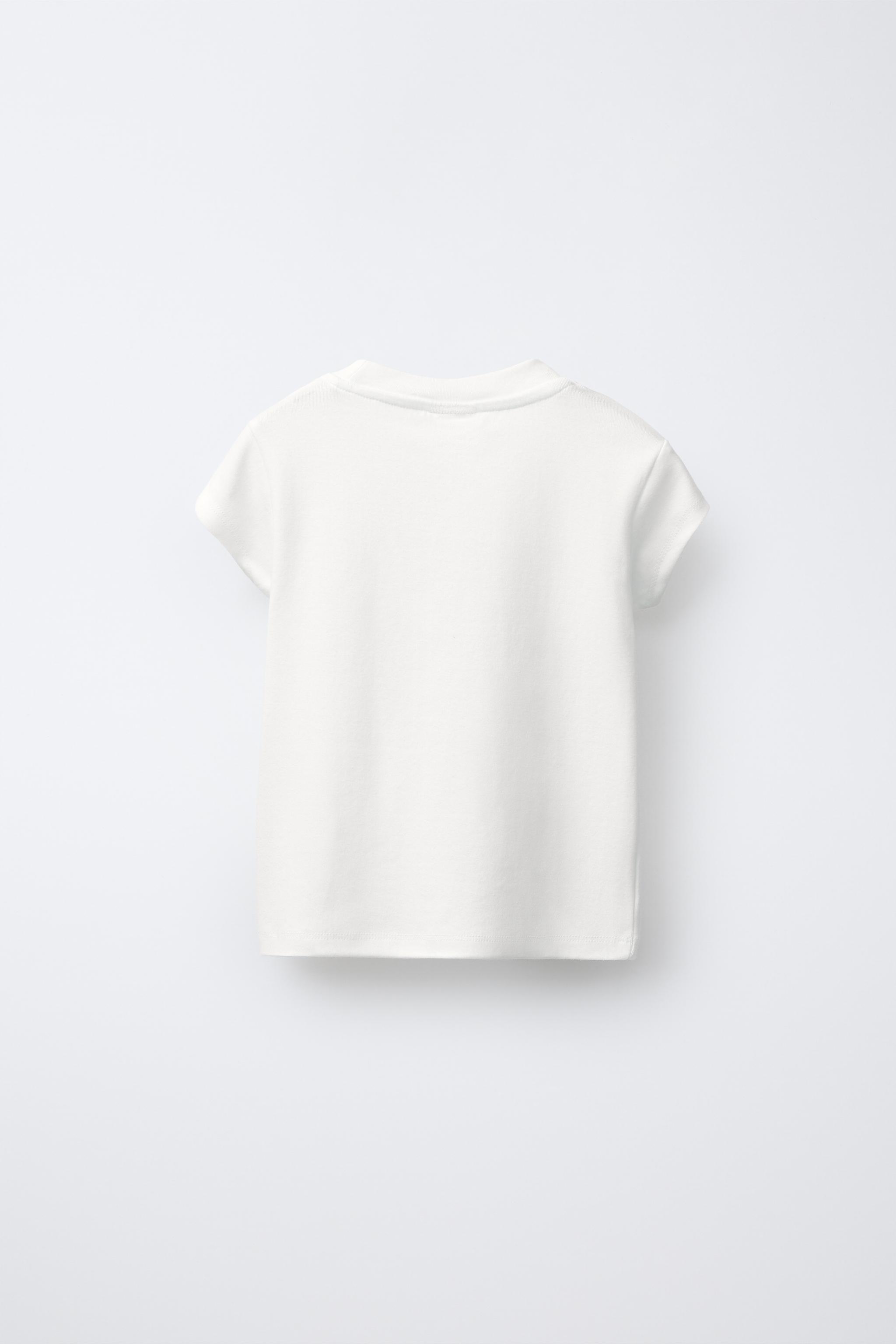 T-SHIRT À PIÈCES TEXTE